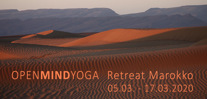 OPENMINDYOGA MAROKKO RETREAT vom 5.3.-17.3.2020 mit der Caravane de Reve